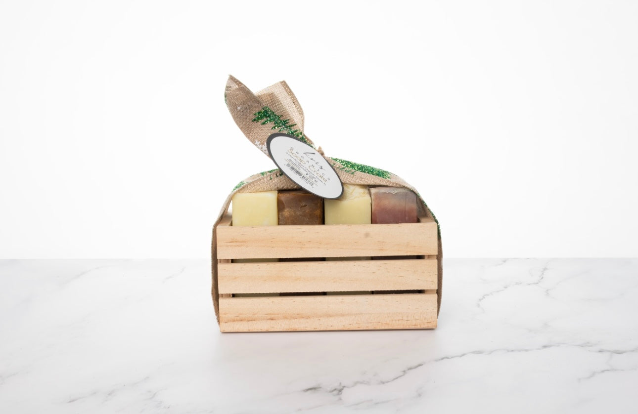 Wooden Crate Soap Gift
