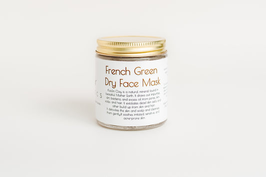 French Green Face Mask