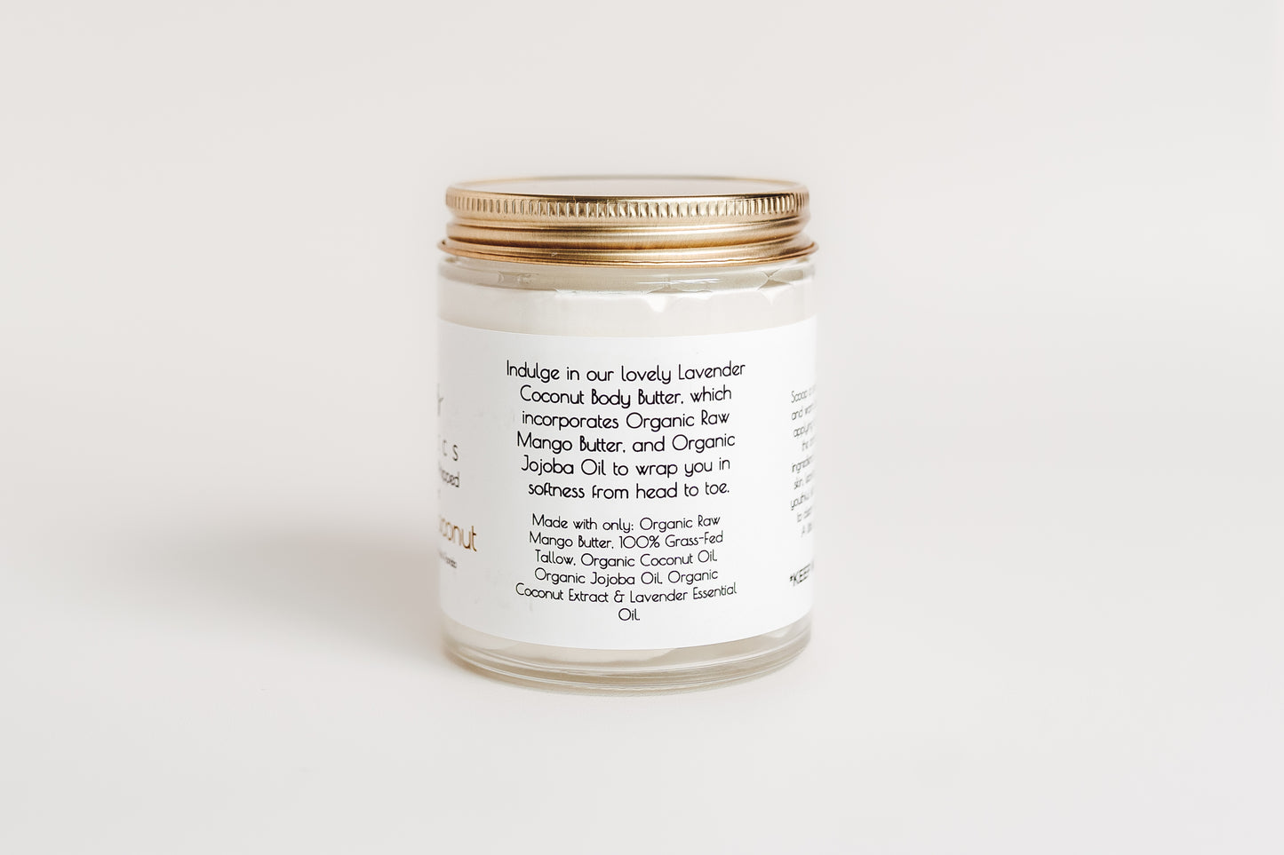 Lavender & Coconut Tallow Mango Whipped Body Butter