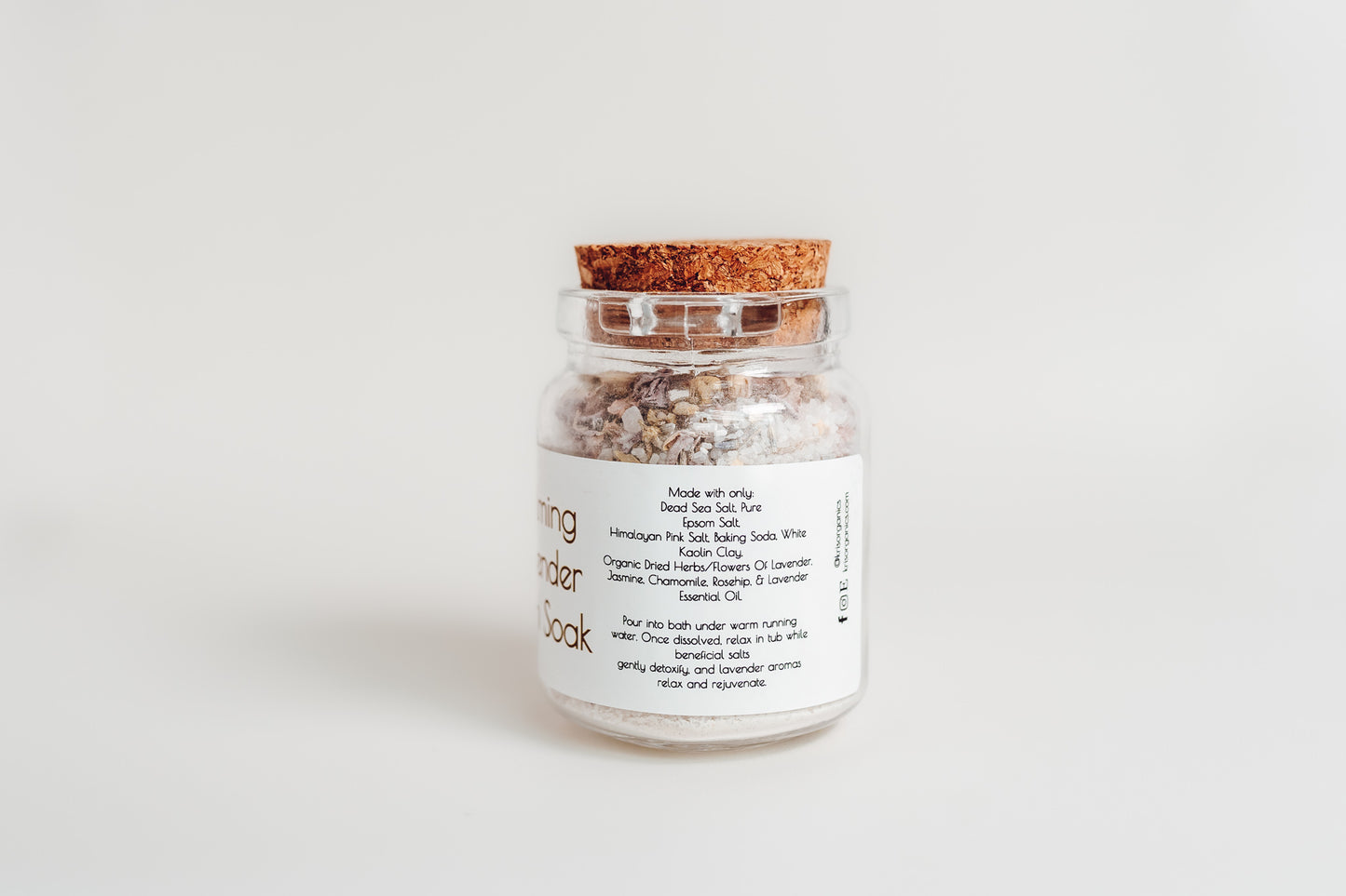 Organic Lavender Bath Soak