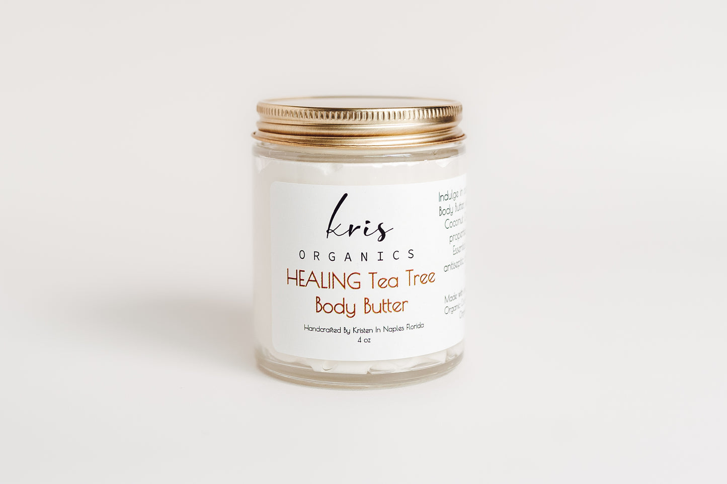 Organic HEALING Tea Tree Whipped Body Butter