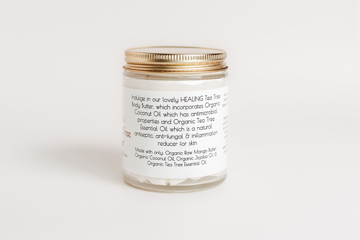 Organic HEALING Tea Tree Whipped Body Butter