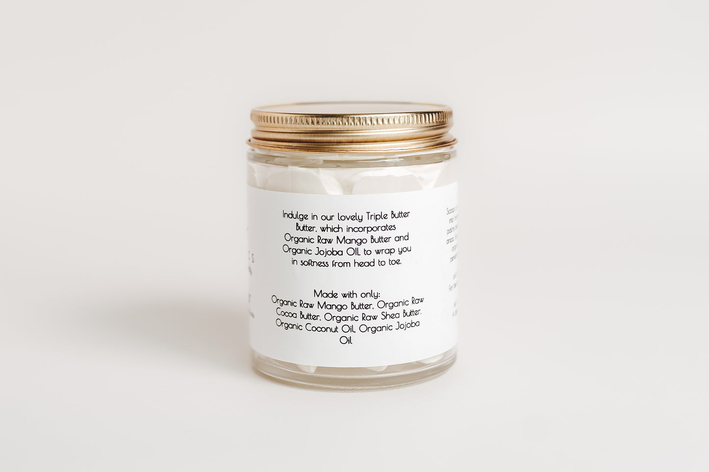 Organic Whipped Triple Body Butter