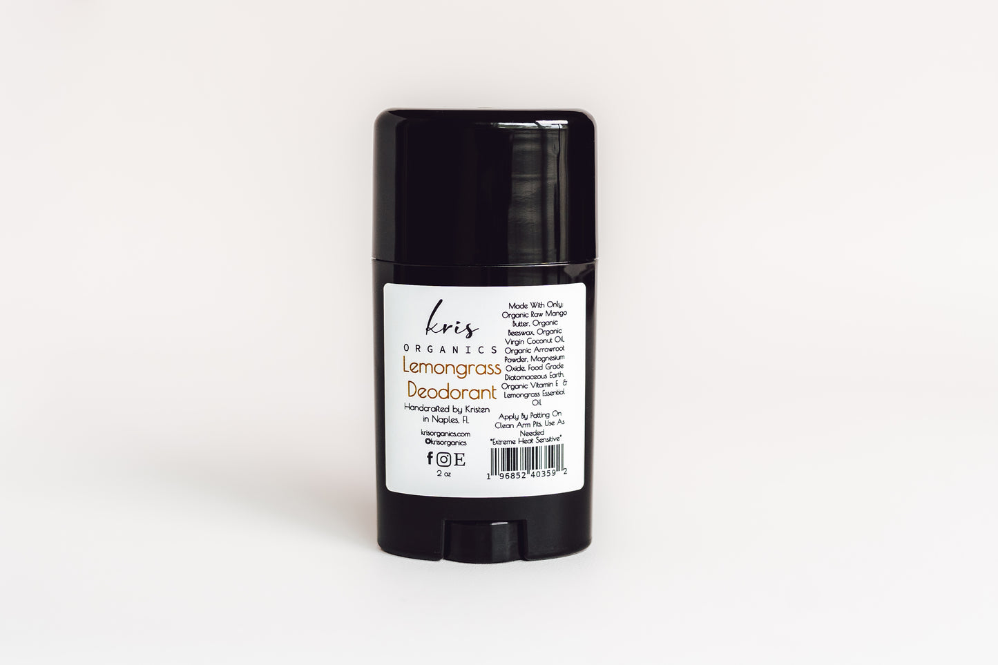 Lemongrass Magnesium Deodorant