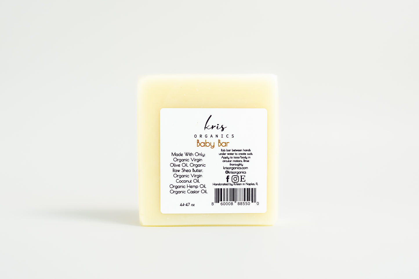 Organic Baby Bar Soap