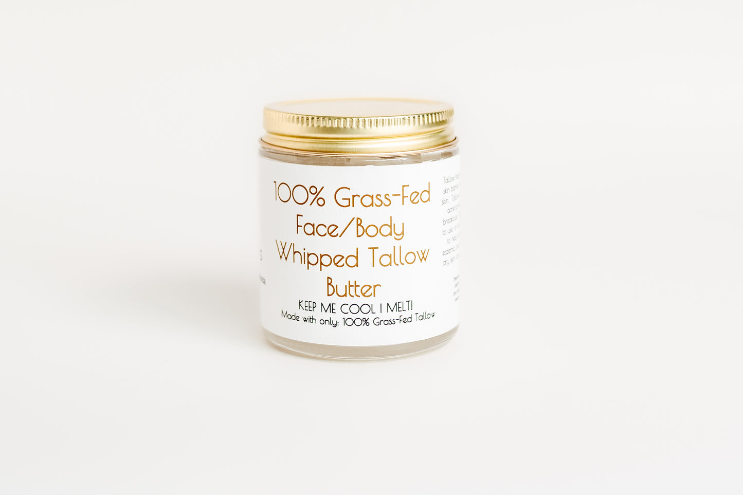 100% GrassFed Tallow Face/Body Butter